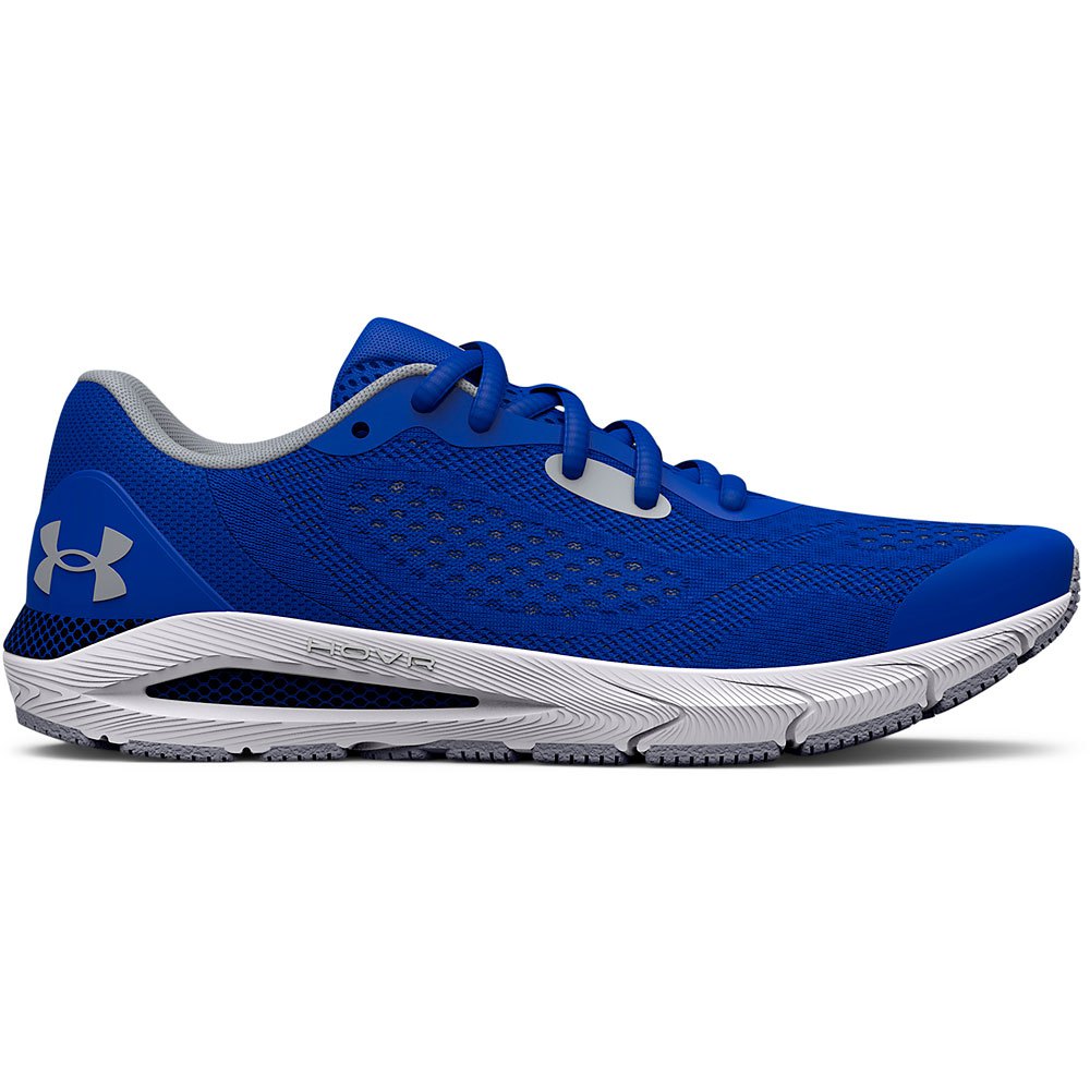 Gray Under Armour Boys HOVR Sonic 5 Versa Blue