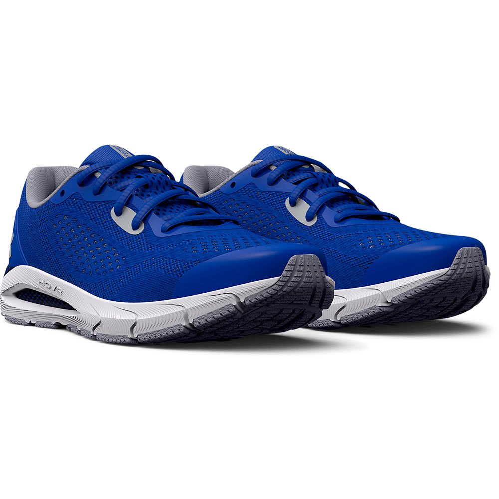 Light Gray Under Armour Boys HOVR Sonic 5 Versa Blue