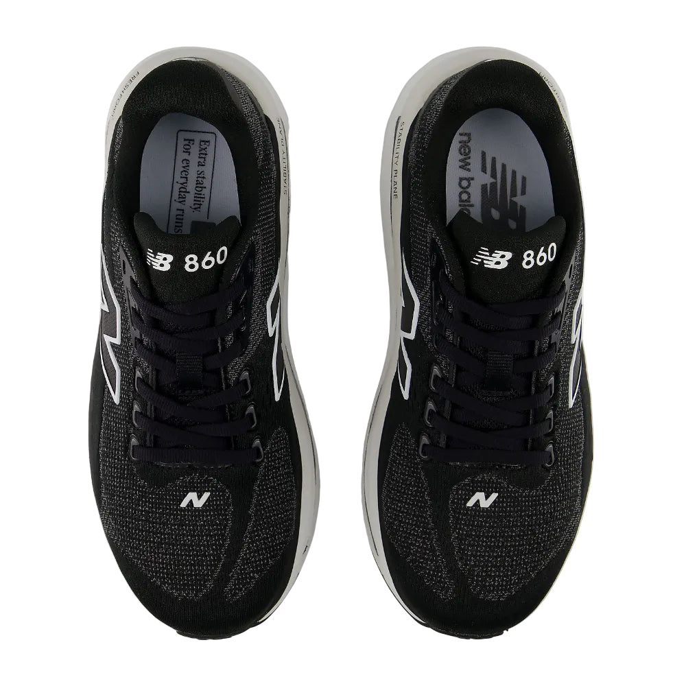 White Smoke New Balance Women's Fresh Foam X 860v15 Black