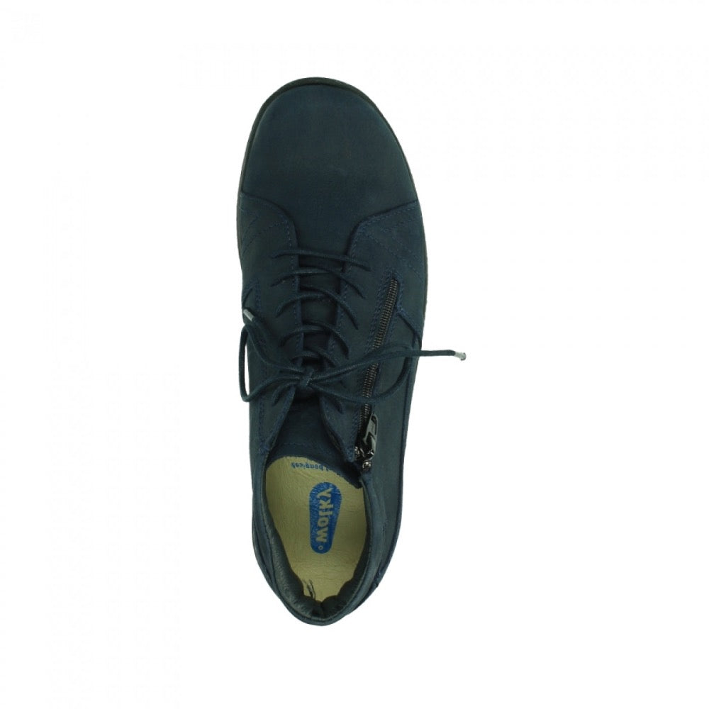 Dark Slate Gray Wolky Women's Why Lace Up Boot Blue
