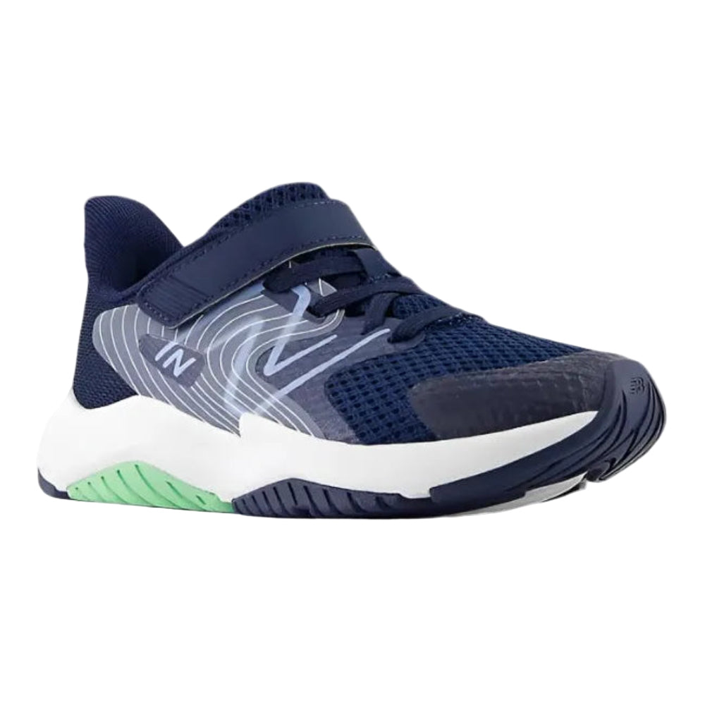 New Balance Boys Rave Run V2 Hook and Loop NB Navy