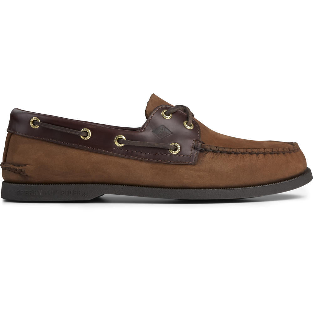 Dark Olive Green Sperry Authentic Original Men's Boat Shoe