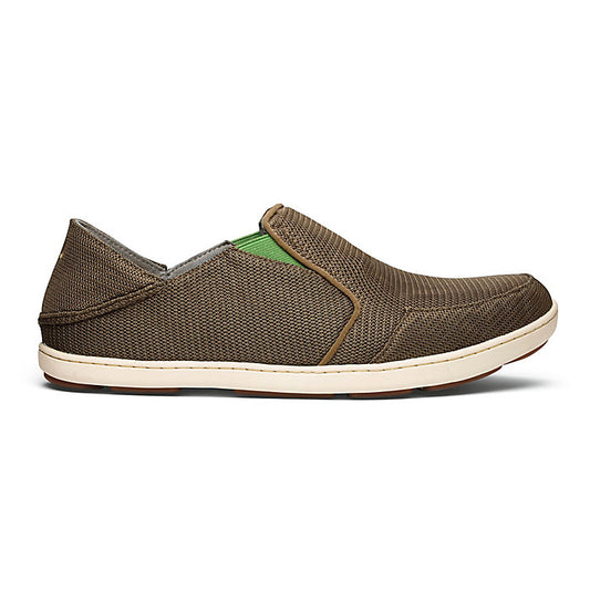 Dark Slate Gray Olukai Men's Nohea Mesh Slip-on Mustard
