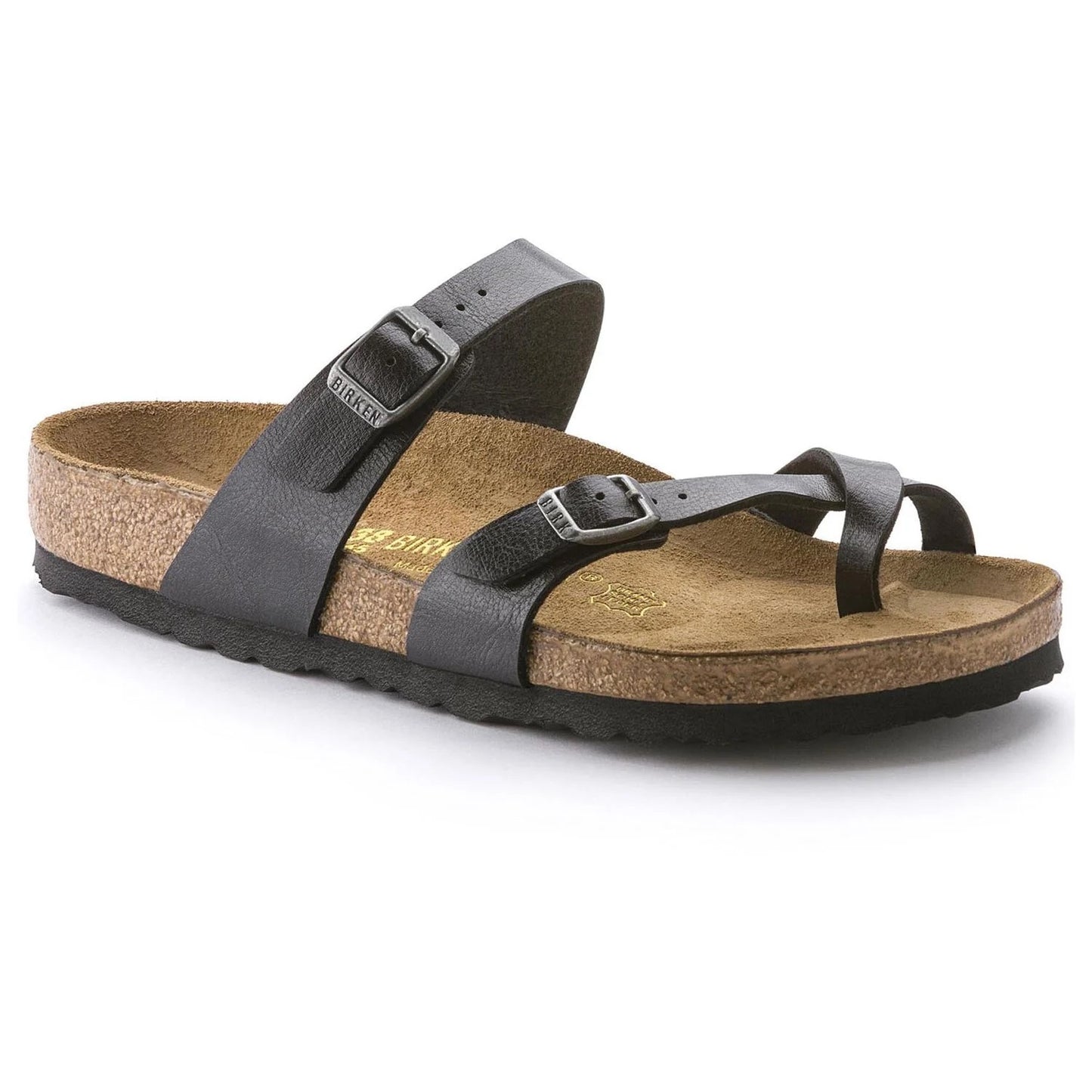 Dim Gray Birkenstock Mayari Graceful Licorice Birko-Flor