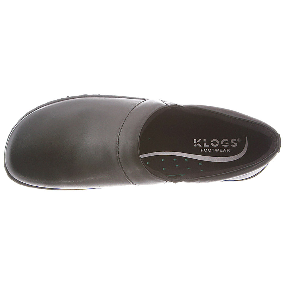Dark Slate Gray Klogs Women's Mission Clog Black Smooth