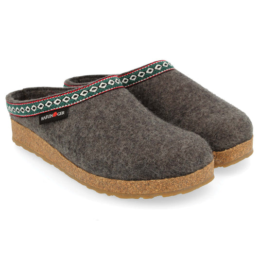 Dim Gray Haflinger Grizzly Clog Grey