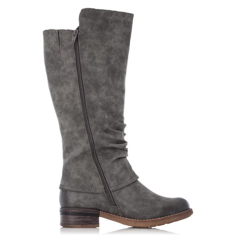 Dim Gray Rieker Fabrizia 52 Smoke/Nero