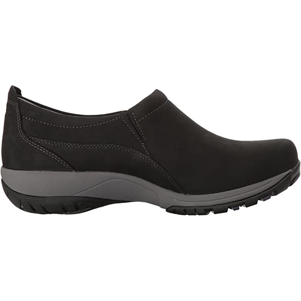 Dark Slate Gray Dansko Women's Patti Black Milled Nubuck