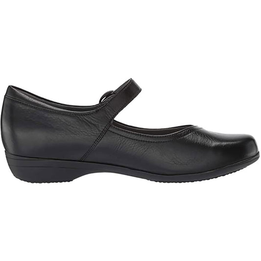 Dark Slate Gray Dansko Women's Fawna Black Milled Nappa