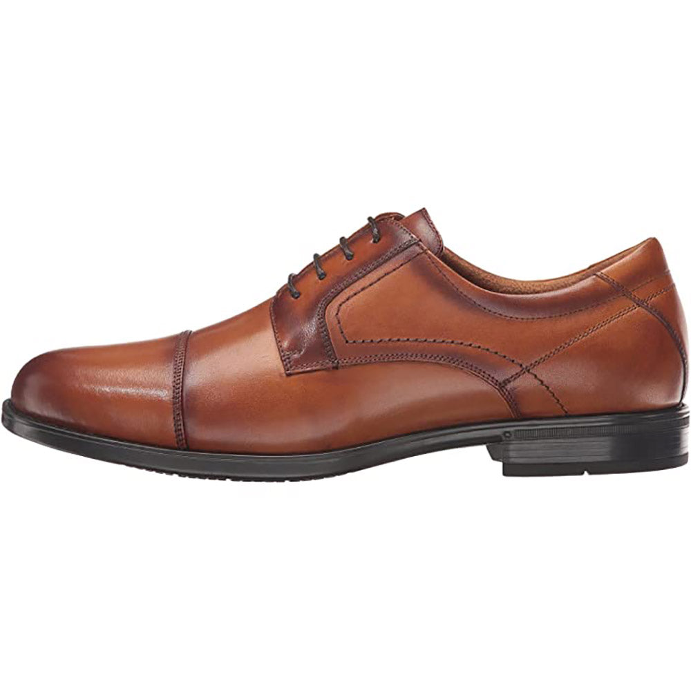 Sienna Florsheim Midtown Cap Toe Oxford Cognac