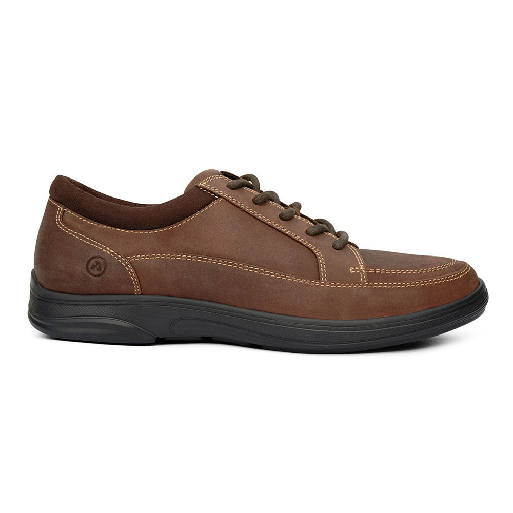 Dark Olive Green Anodyne Men's Casual Sport Lace Brown