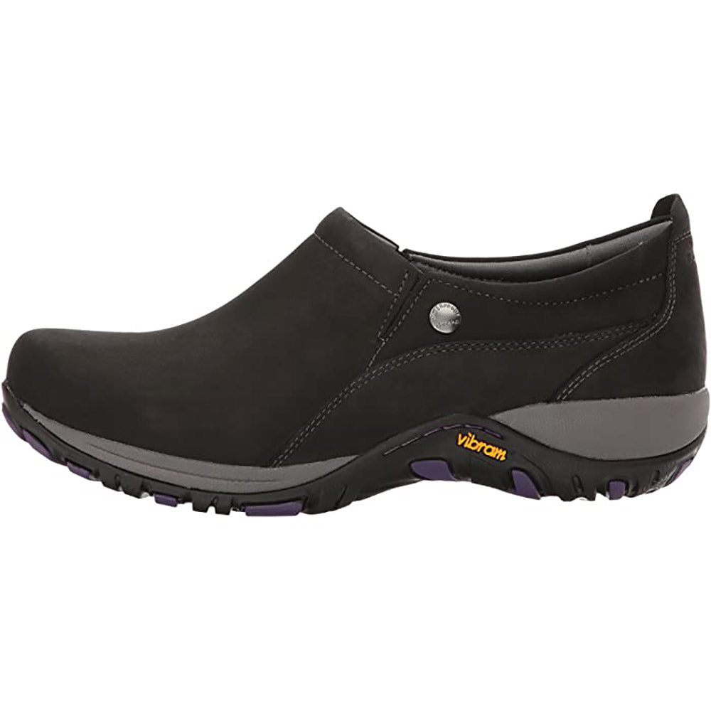 Dark Slate Gray Dansko Women's Patti Black Milled Nubuck