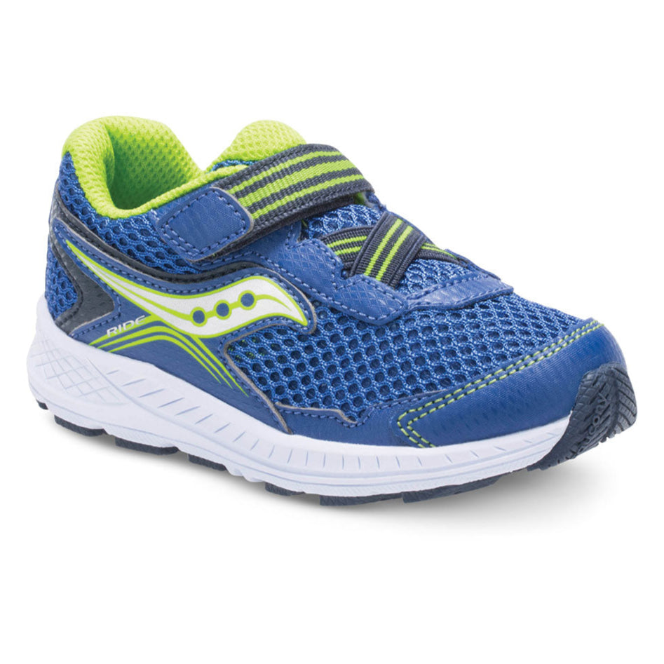 Saucony Toddler/Little Boys Ride 10 Blue Navy – Comfort Shoe