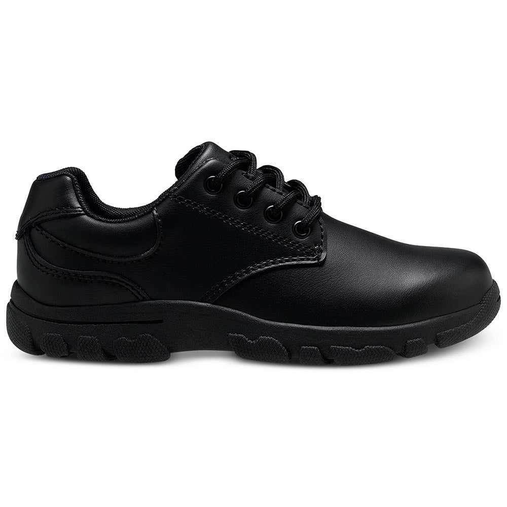 Black Hushpuppies Chad Boys Casual Shoe