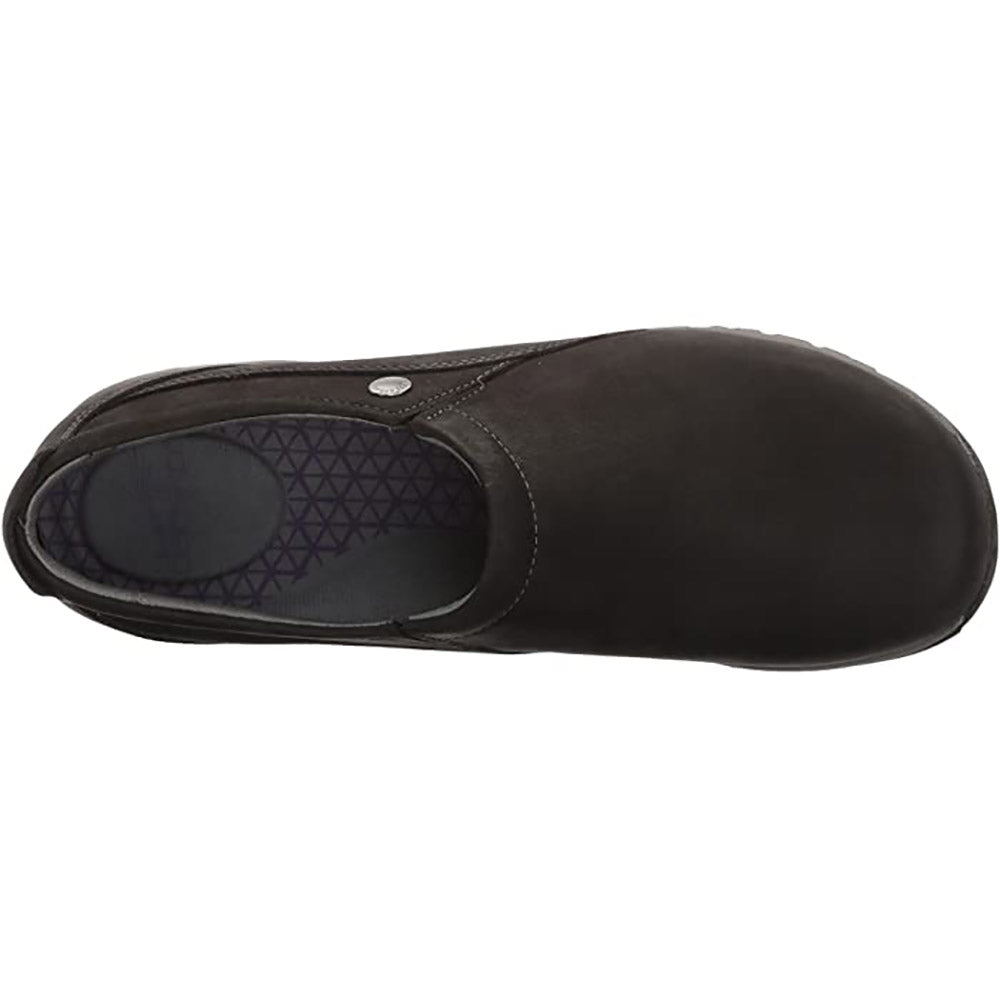 Dark Slate Gray Dansko Women's Patti Black Milled Nubuck