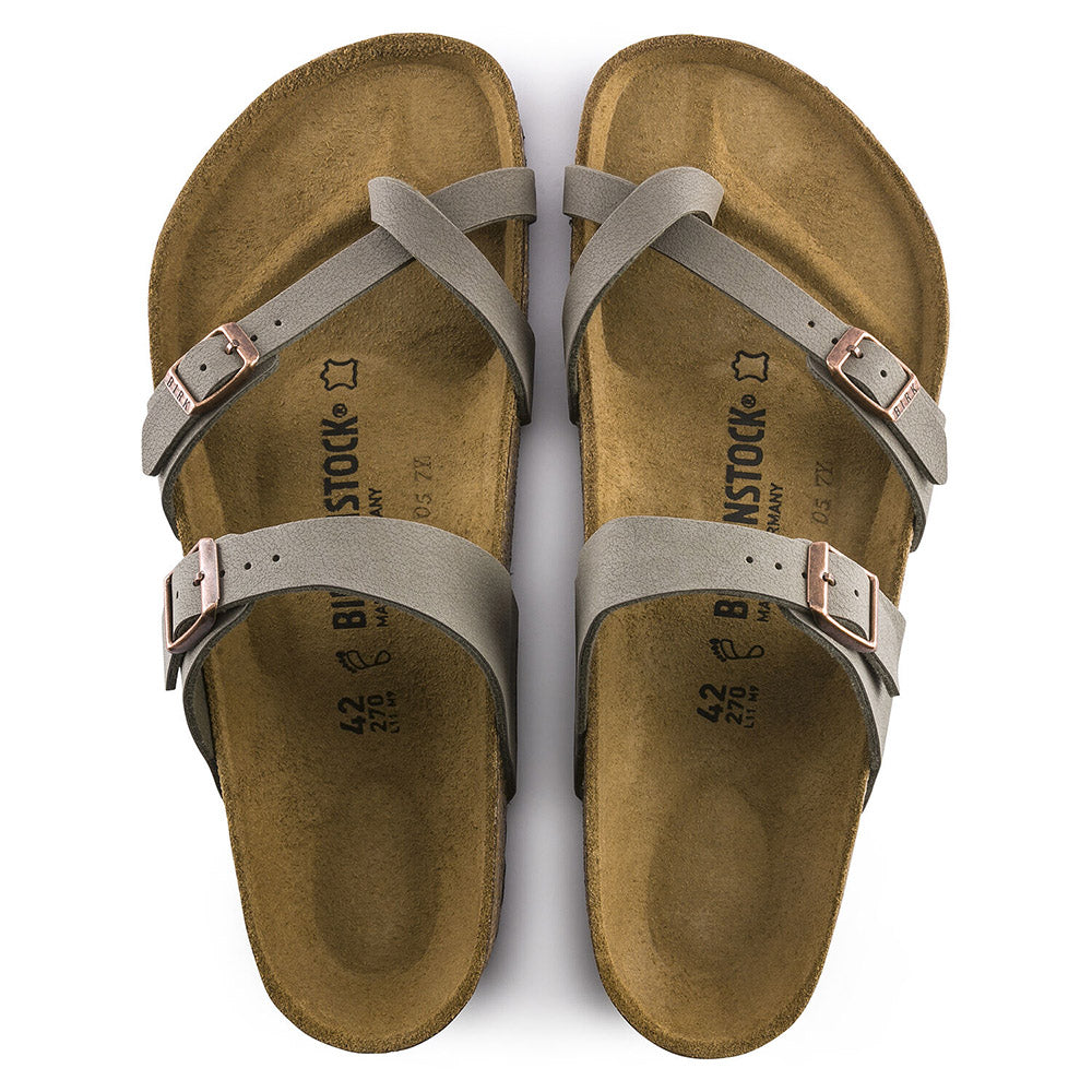Dark Olive Green Birkenstock Mayari Stone Birkibuc