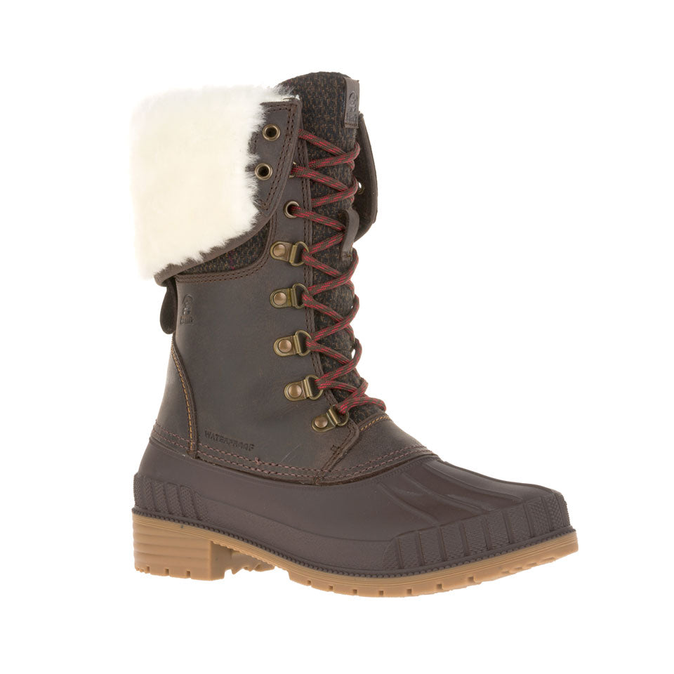 Dark Olive Green Kamik Women's Sienna F2 Boot Dark Brown