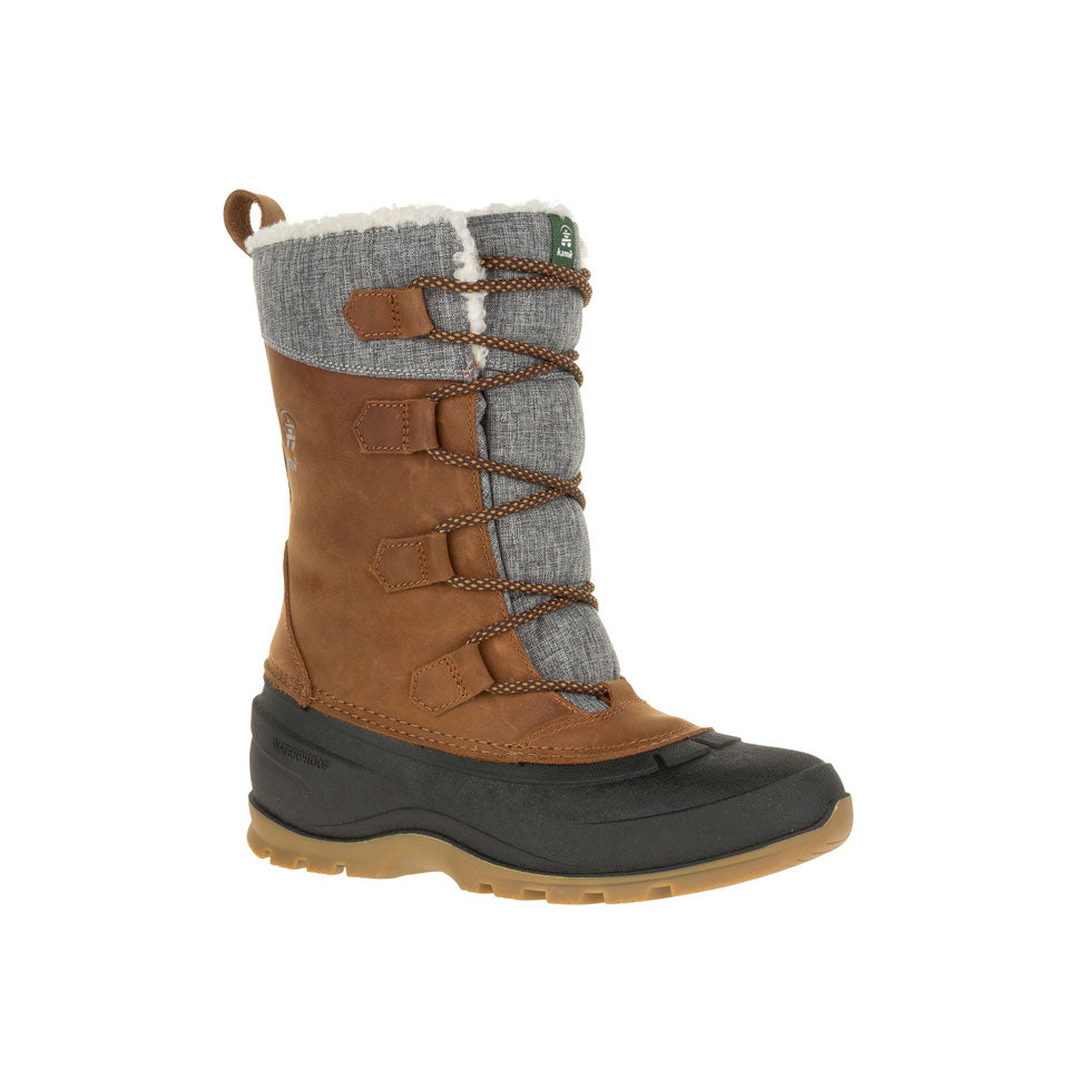 Dim Gray Kamik Women's Snogem Boot Cognac