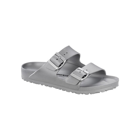 Dark Gray Birkenstock Arizona Essentials EVA Sandal Silver