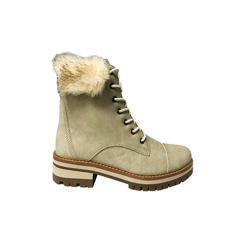 Rosy Brown Climate Couture Vienna Boot Stone