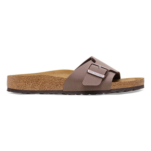 Dim Gray Birkenstock Unisex Catalina Birko-Flor Sandal Mocha Nubuck