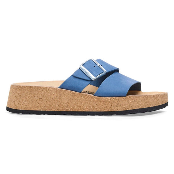 Birkenstock Women's Almina Nubuck Leather / Elemental Blue