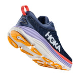 Dark Slate Gray Hoka Women's Gaviota 5 Anchor / Grapefruit