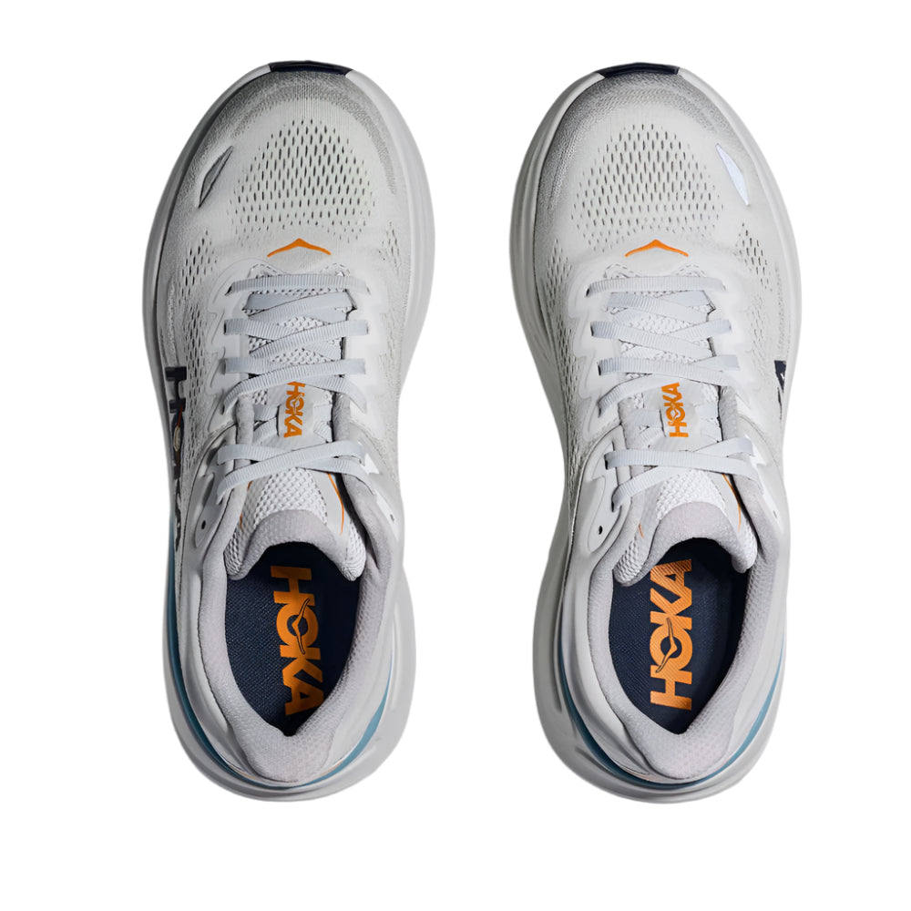 Gray Hoka Men's Bondi 9 Stardust / Cosmic Grey