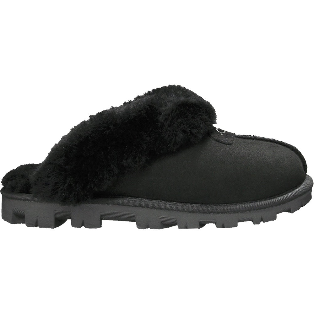 Dark Slate Gray Ugg Women's Coquette Slipper Black