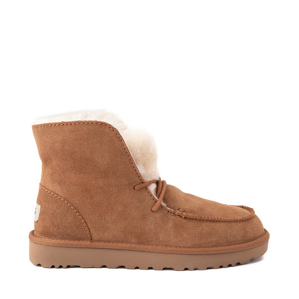 Ugg Women's Diara Lace Up Ankle Suede Boot Chestnut