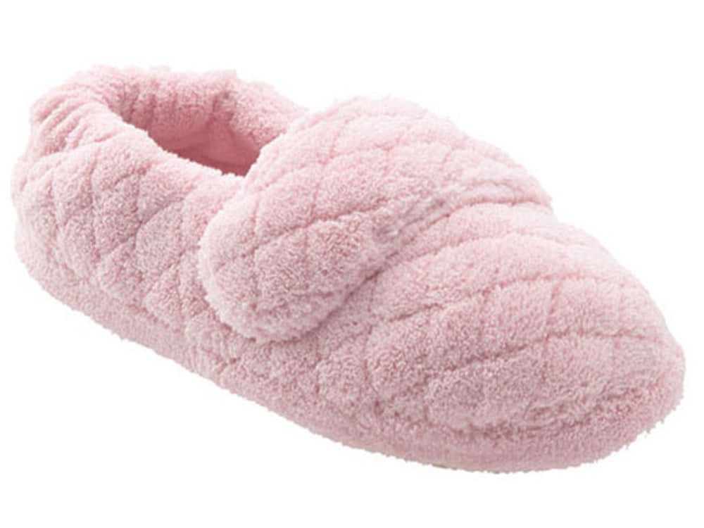 Gray Acorn Women's Spa Wrap Slipper Pink