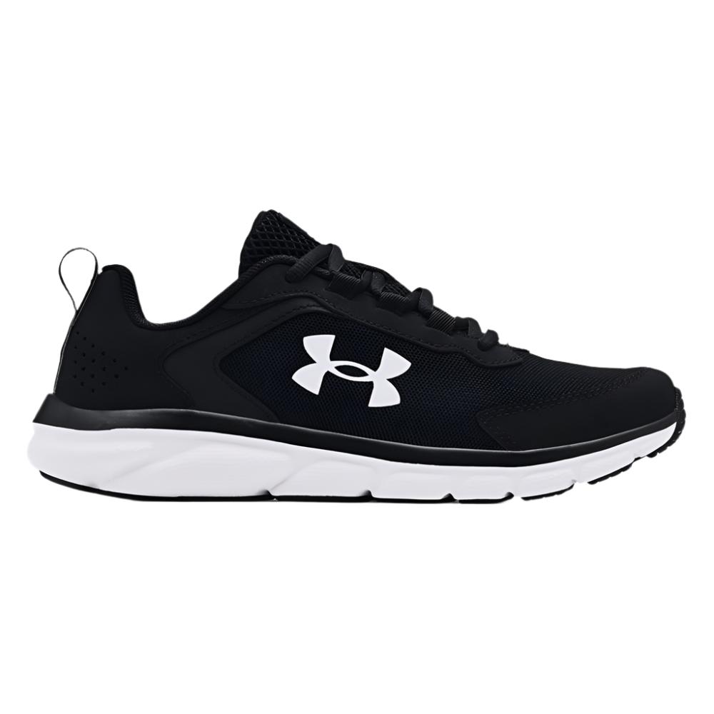 Black Under Armour Big Boys UA Assert 9 Black Wide