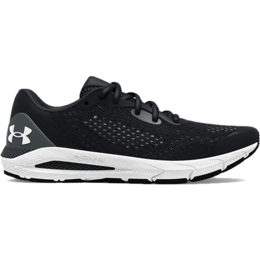 Light Gray Under Armour Big Boys HOVR Sonic 5 Black
