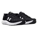 Light Gray Under Armour Grade School Boys UA Assert 10 Black Wide