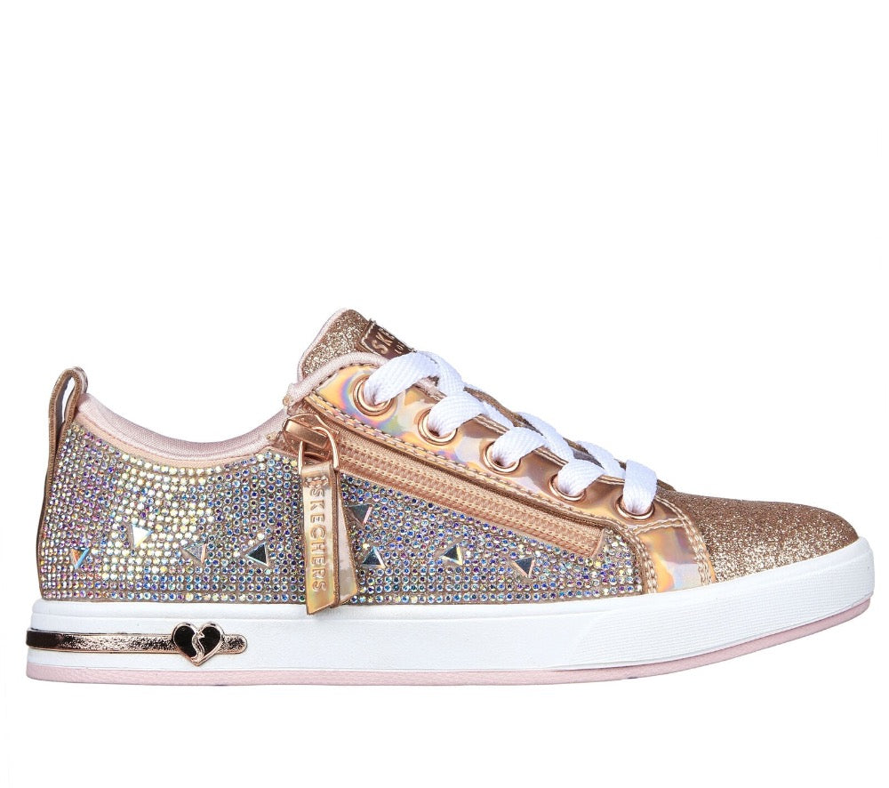 Skechers Youth Girls' Shoutouts - Glitter Glams Sneaker 