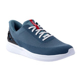 Dark Slate Blue Kizik Little Kids Athens Hands-Free Knit Sneaker Deep Sea