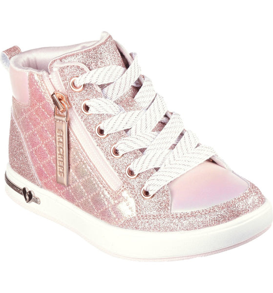 Skechers Little and Big Girls Shoutouts Quilt - Glimmer Zip Rose Gold ...
