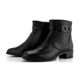 Ara Women's Grafton Zip Boot Black Calf