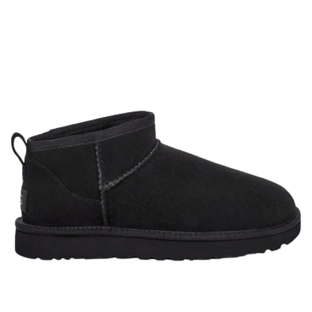 Black Ugg Women's Classic Ultra Mini II Suede Boot Black