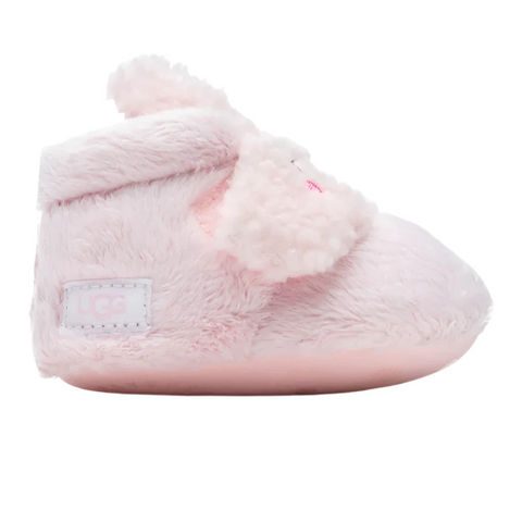 Light Gray Ugg Infant Bixbee Llama Stuffie Seashell Pink