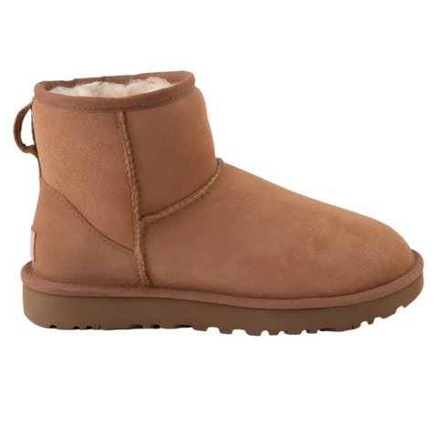 Sienna Ugg Women's Classic Mini II Suede Boot Chestnut