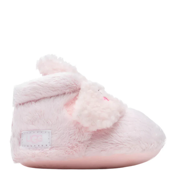 Light Gray Ugg Infant Bixbee Llama Stuffie Seashell Pink