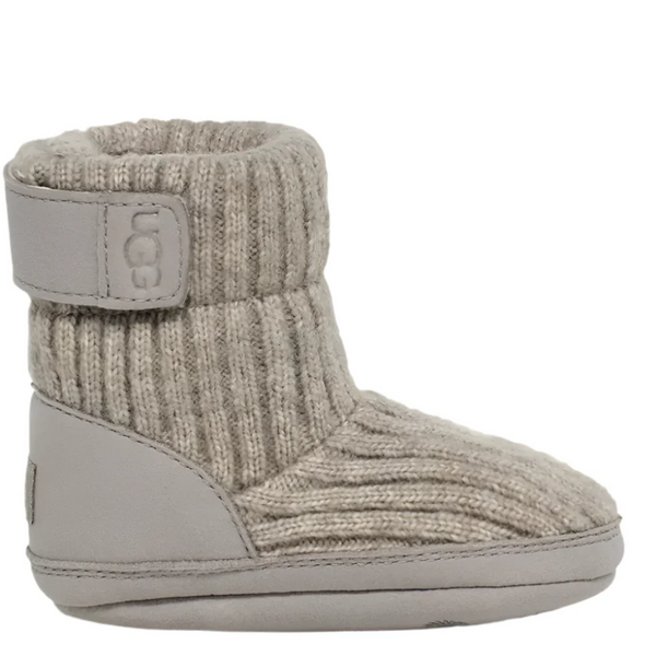 Rosy Brown Ugg Infant Girls Skyler & Ugg Beanie Grey