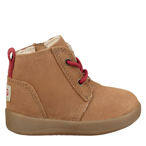 Sienna Ugg Toddler Boys Kristjan Suede Boot Chestnut