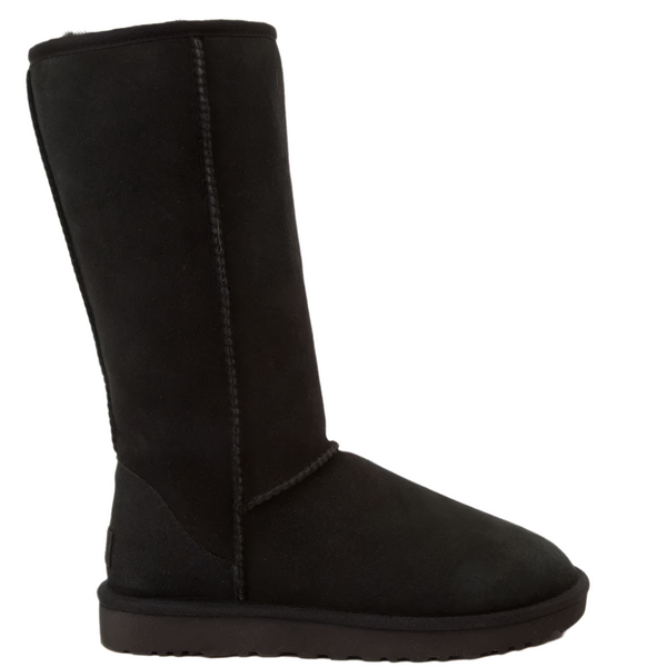 Black Ugg Women's Classic Tall II Suede Boot Black