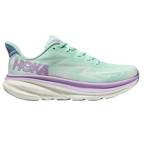 Hoka Women's Clifton 9 Sunlit Ocean / Lilac Mist