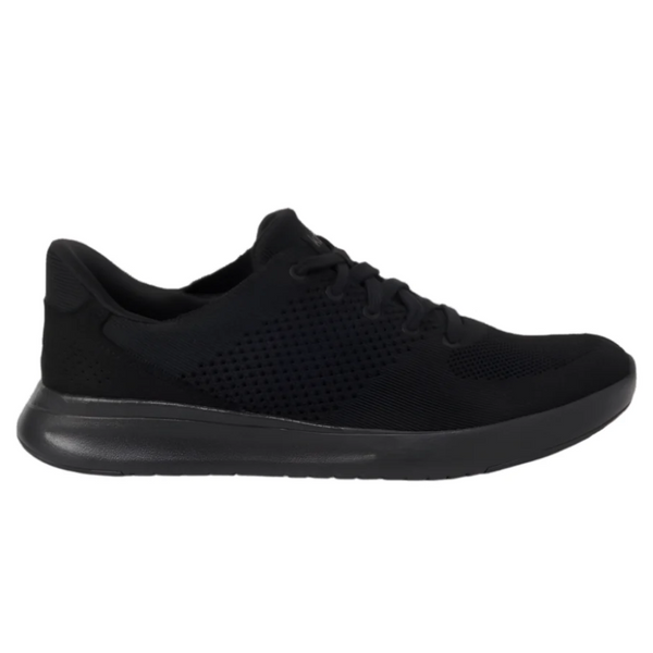 Black Kizik Lima Unisex Hands-Free Knit Sneaker Black Out