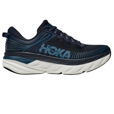 Hoka Men's Bondi 7 Outerspace / White