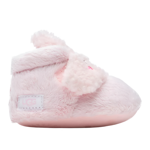 Light Gray Ugg Infant Bixbee Llama Stuffie Seashell Pink