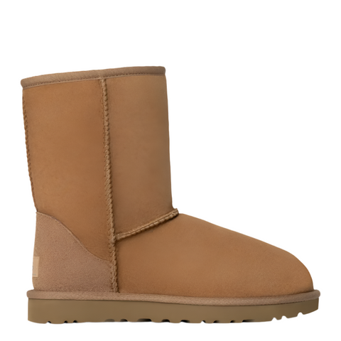 Sienna Ugg Women's Classic Short II Suede Boot Chestnut